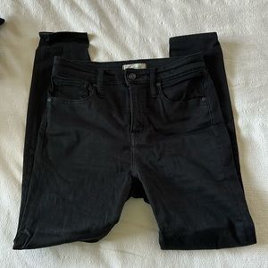 Madewell curvy high rise skinny jeans